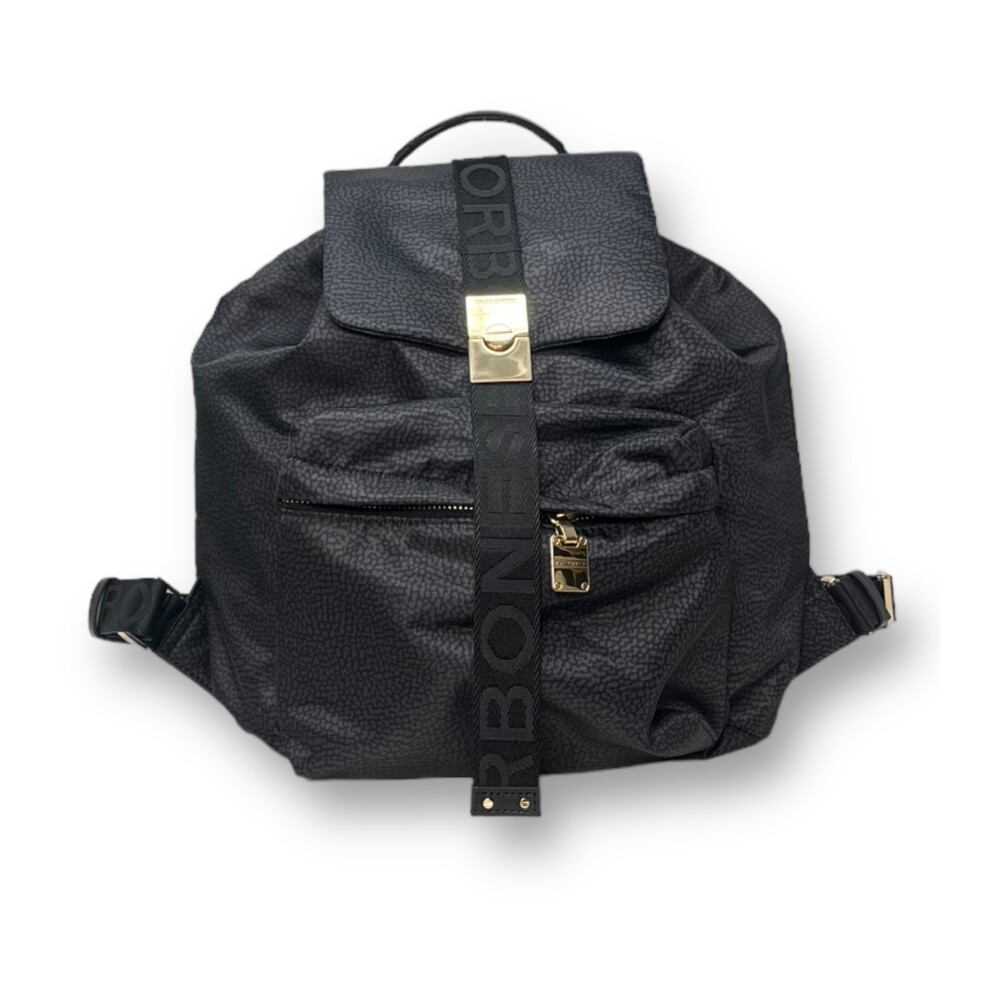 Mcm dieter clearance monogrammed nylon backpack