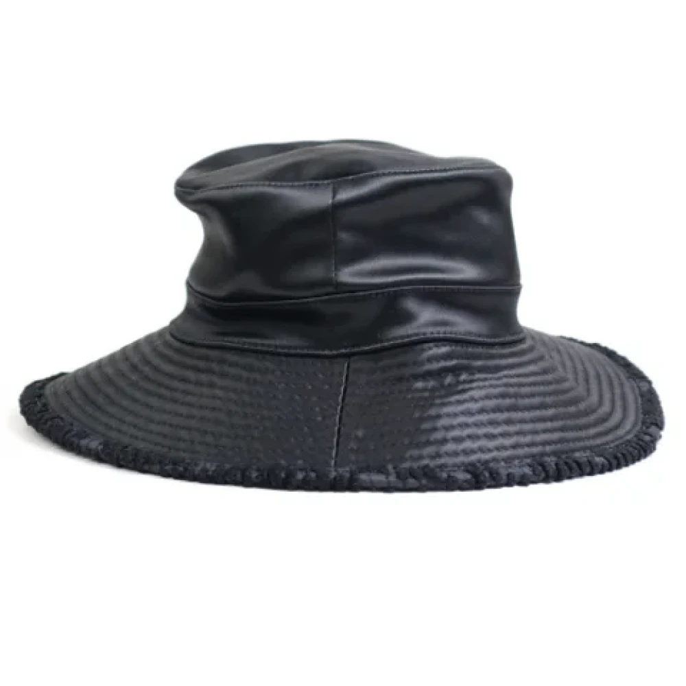 Hermès Vintage Pre-owned Fabric hats Black Dames
