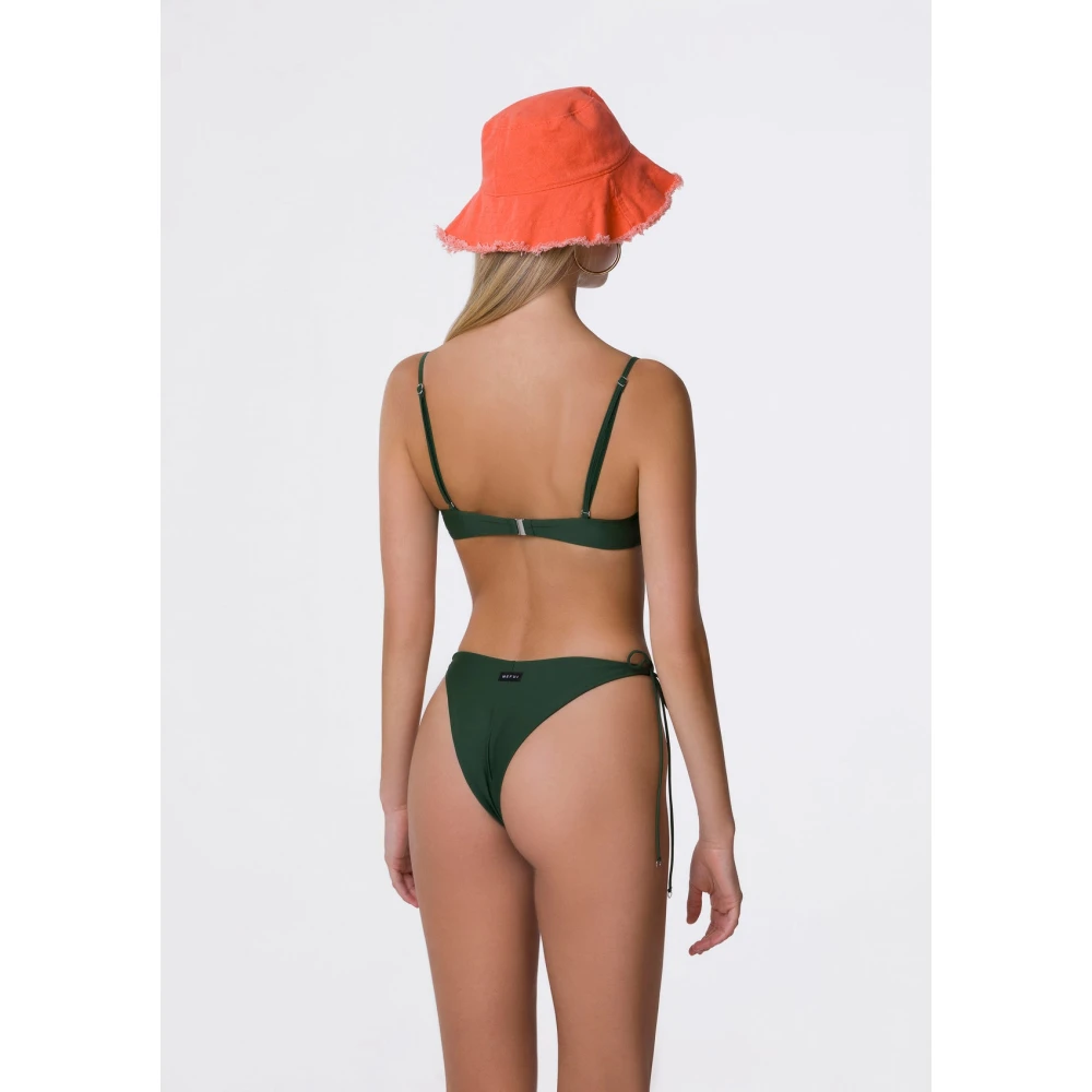 Me-Fui Verstelbare Amerikaanse stijl bikini set Green Dames