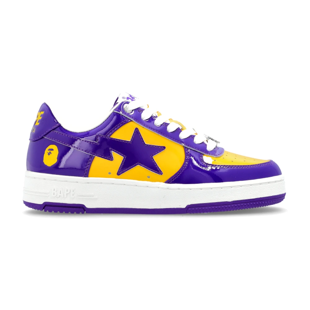 A Bathing APE Low-Top Sneakers Dames Schoenen Paars
