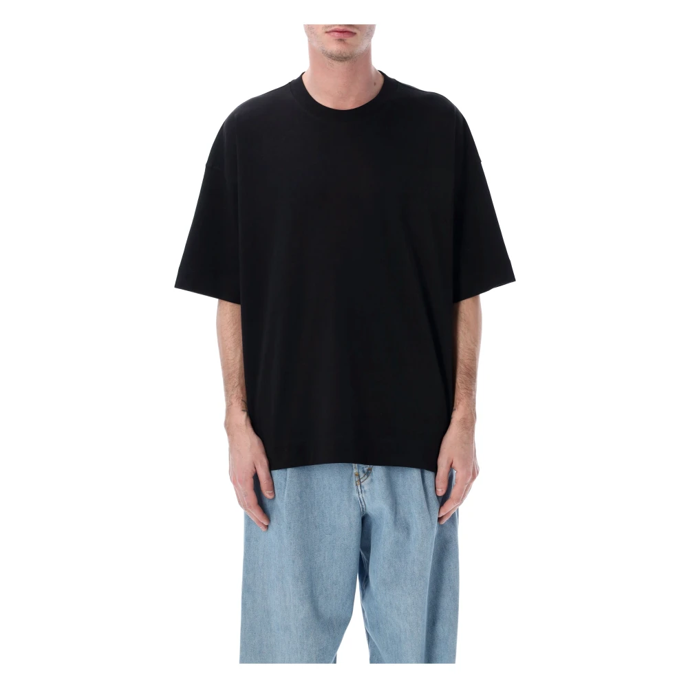 Dries Van Noten Men's Black Oversized T-Shirt