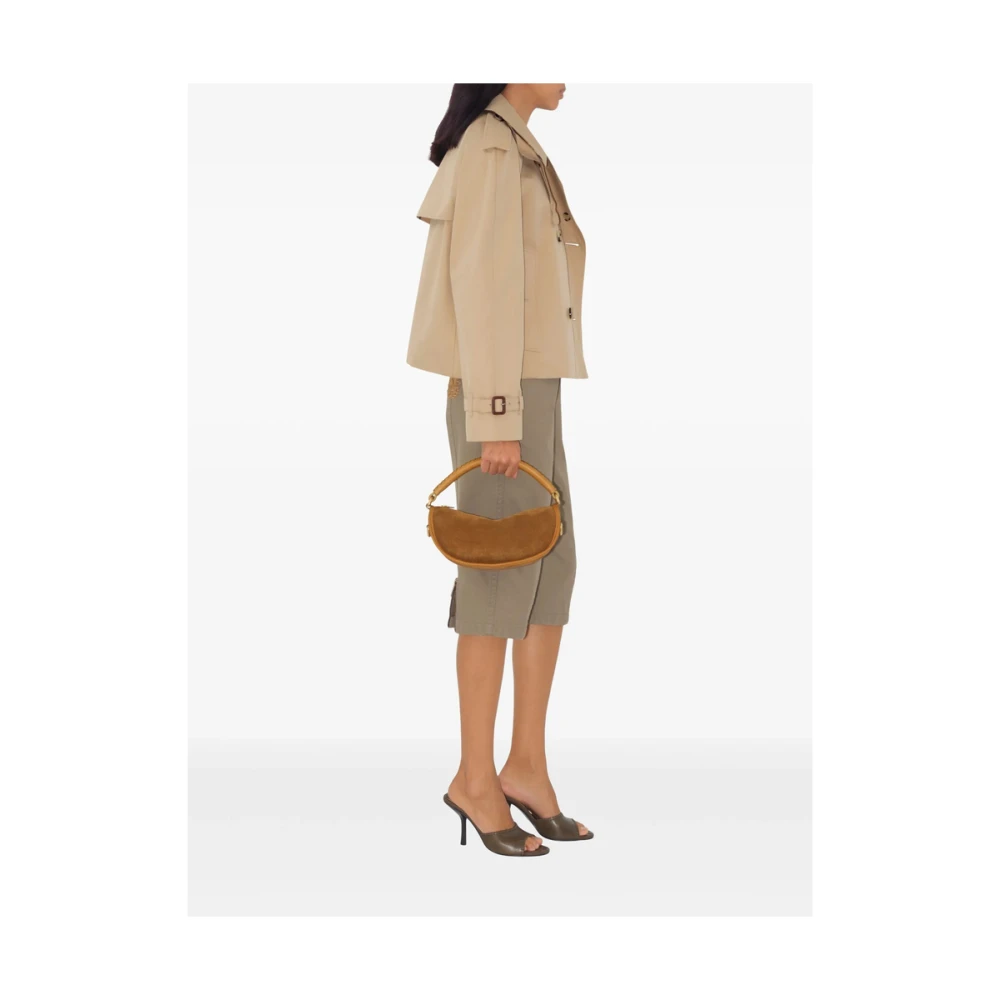 Burberry Kameelbruine Schoudertas Brown Dames