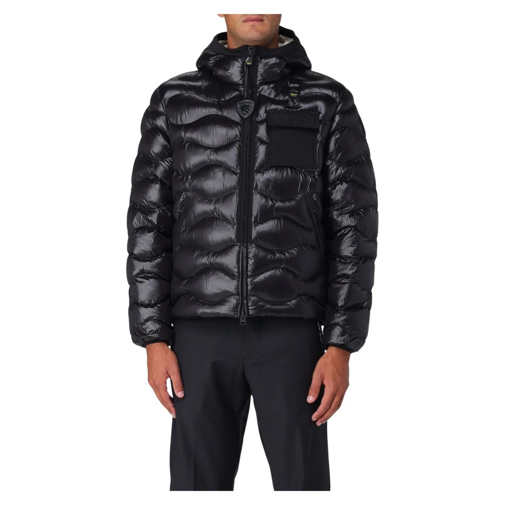Blauer Herren Schwarz Jacken, K, 3XLgröße: