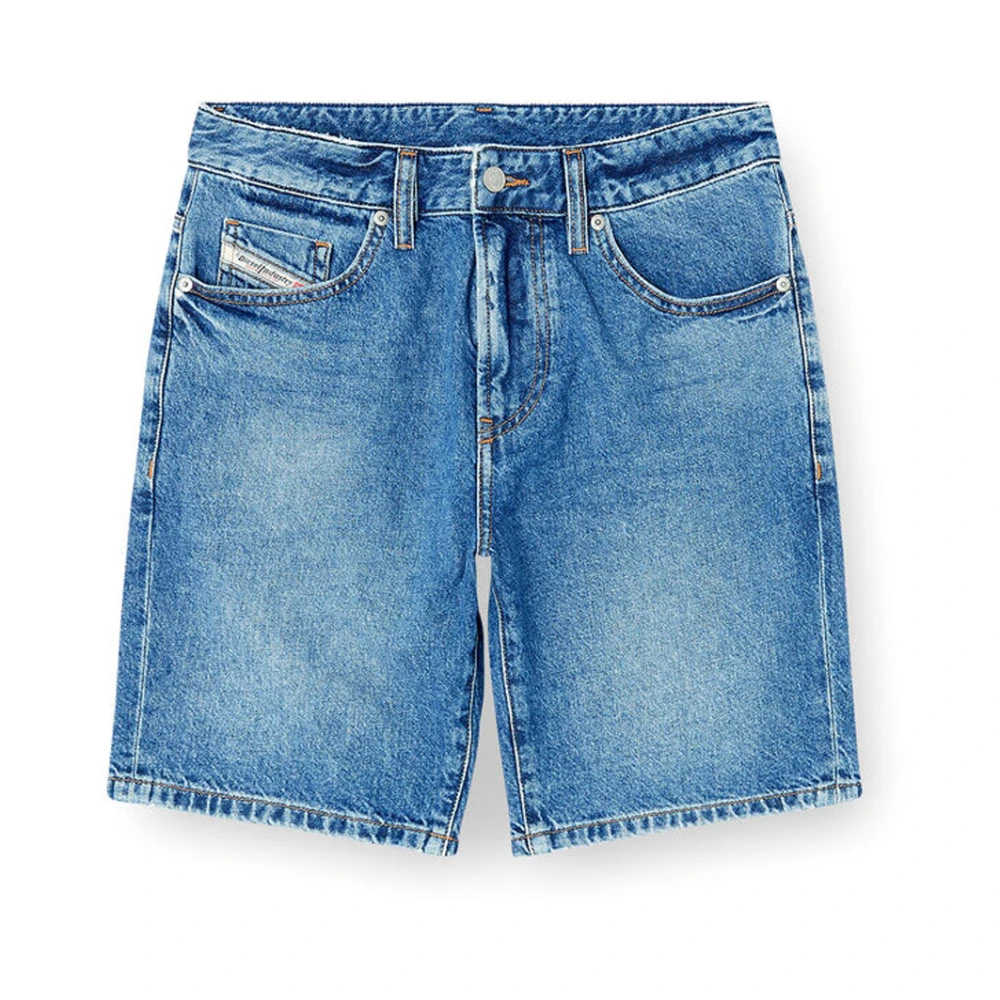 Diesel Hombre Azul - Pantalones Cortos De Mezclilla - Shorts - W33 - Pantalones Cortos De Mezclilla