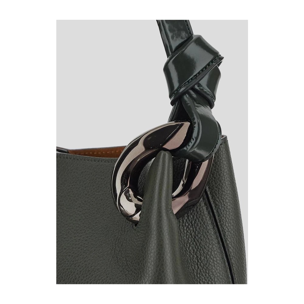 JW Anderson Katoenen hoekemmer Green Dames