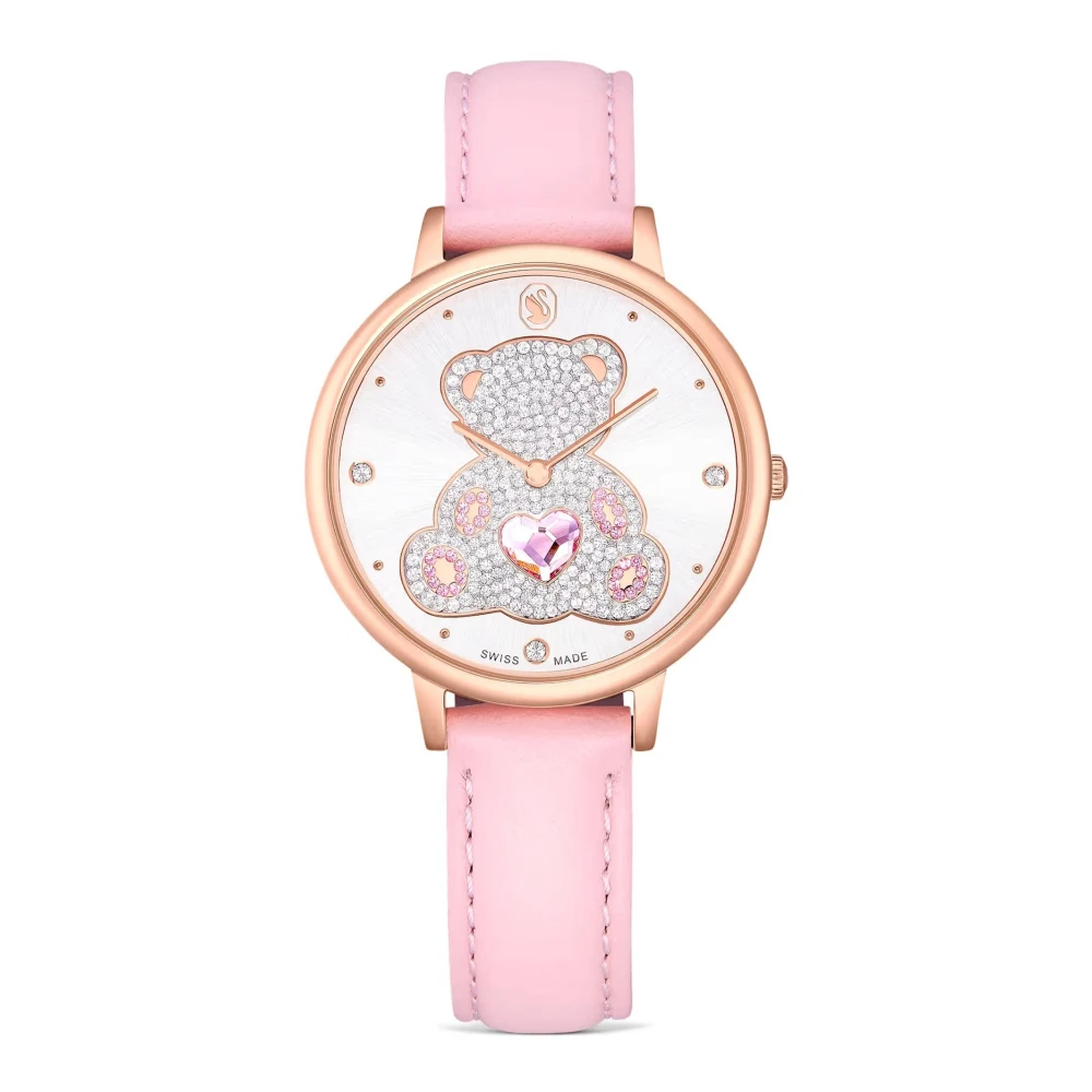 Swarovski Pink Teddy Watch - Female - Watches - One Size - Accessories