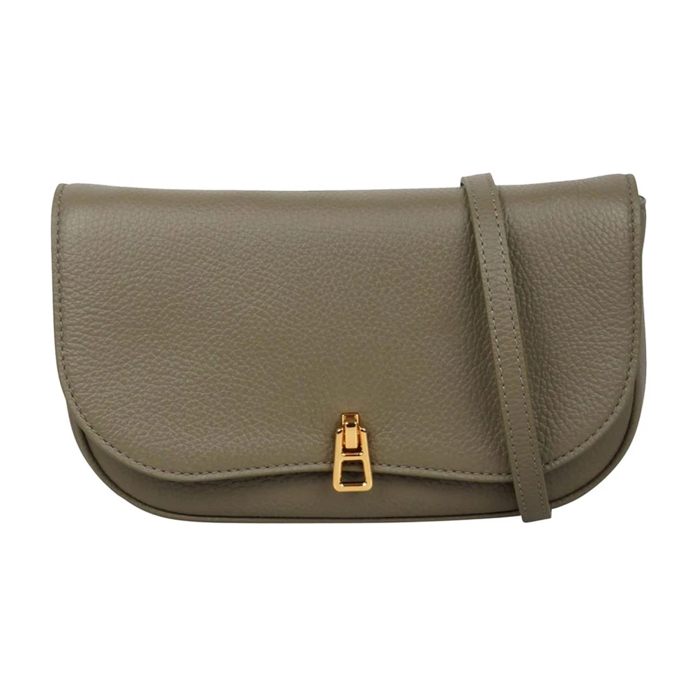 Coccinelle Mini Schoudertas met Metalen Accessoire Green Dames