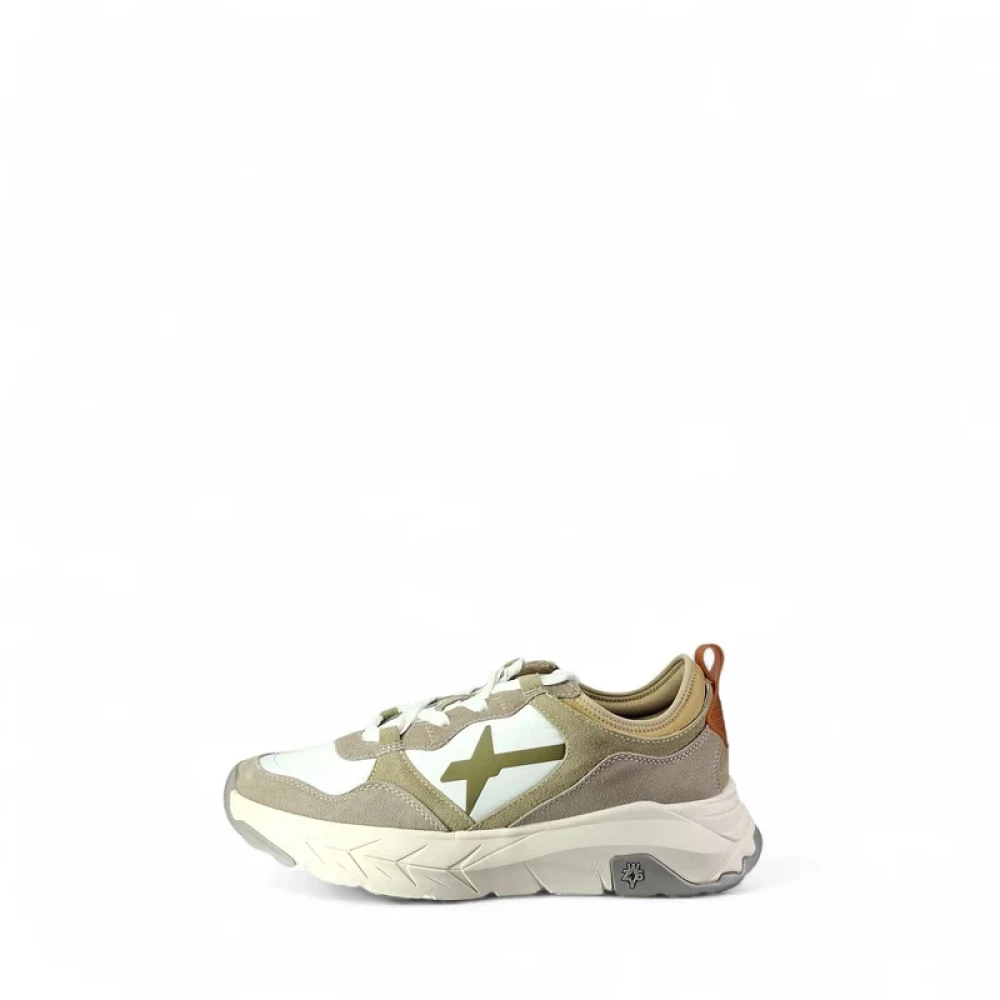 W6yz Men's Green Sneakers, 9 Uk, Next-M