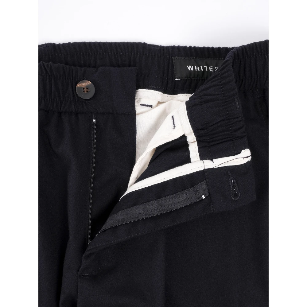 White Sand Luxe wol touch broek Blue Dames