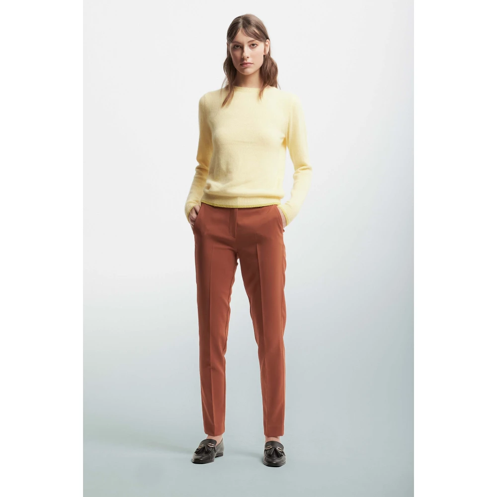 Kocca Minimalistische Woltrui Yellow Dames