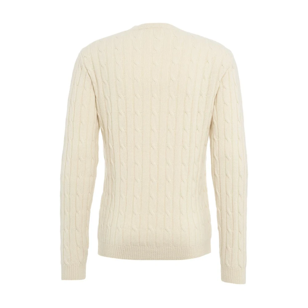 Daniele Fiesoli Witte Gebreide Kleding voor Mannen Aw24 Beige Heren