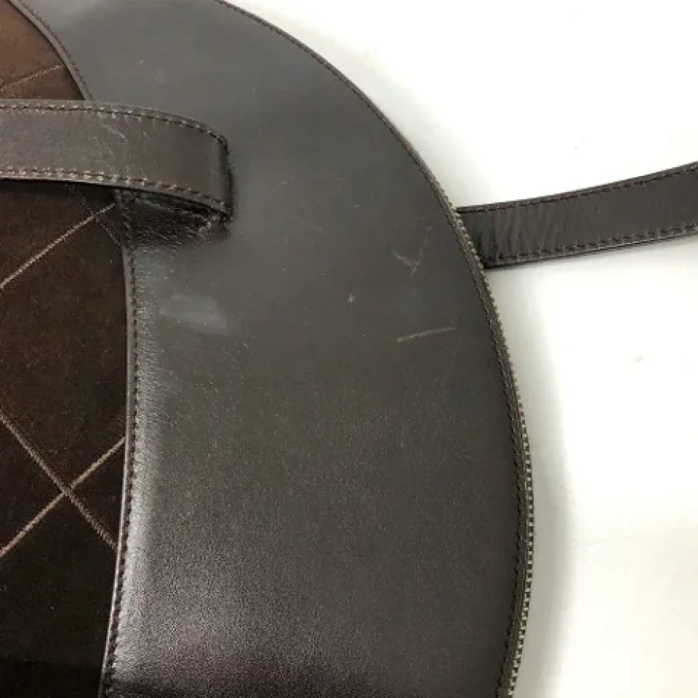 Salvatore Ferragamo Pre-owned Leather shoulder-bags Brown Dames