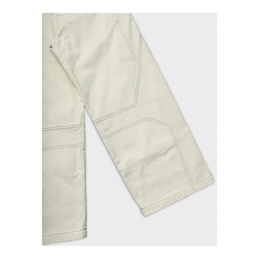 A-Cold-Wall Beige Katoenen Formaat Broek Beige Heren