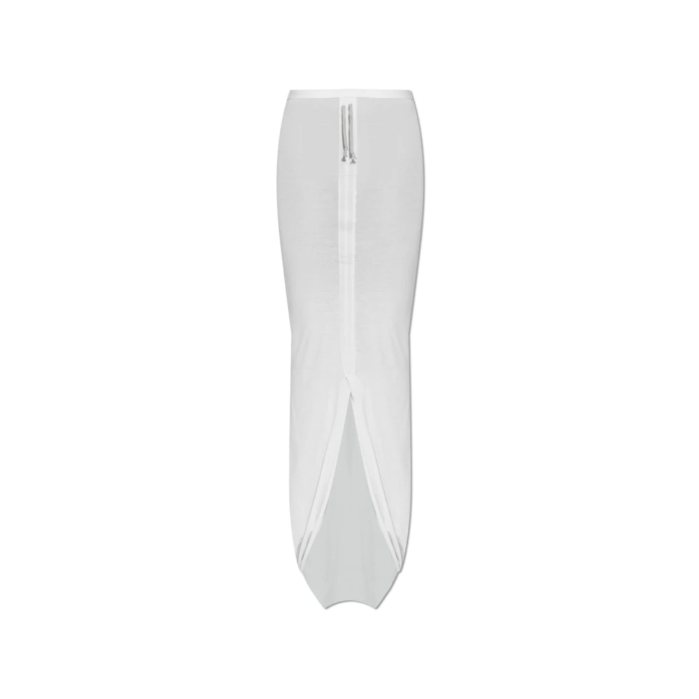 Rick Owens Donna Grigio - Gonna Lunga Con Spacco - Skirts - Xs