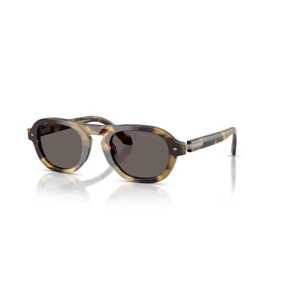 Giorgio Armani Men's Brown Sunglasses, 49 Mm, Square Sunglasses