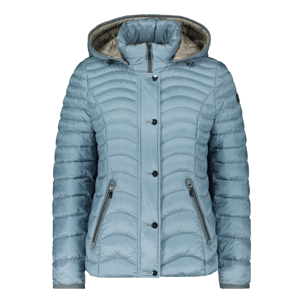 Gil Bret Puffer Jacket with Faux Down Green Dames