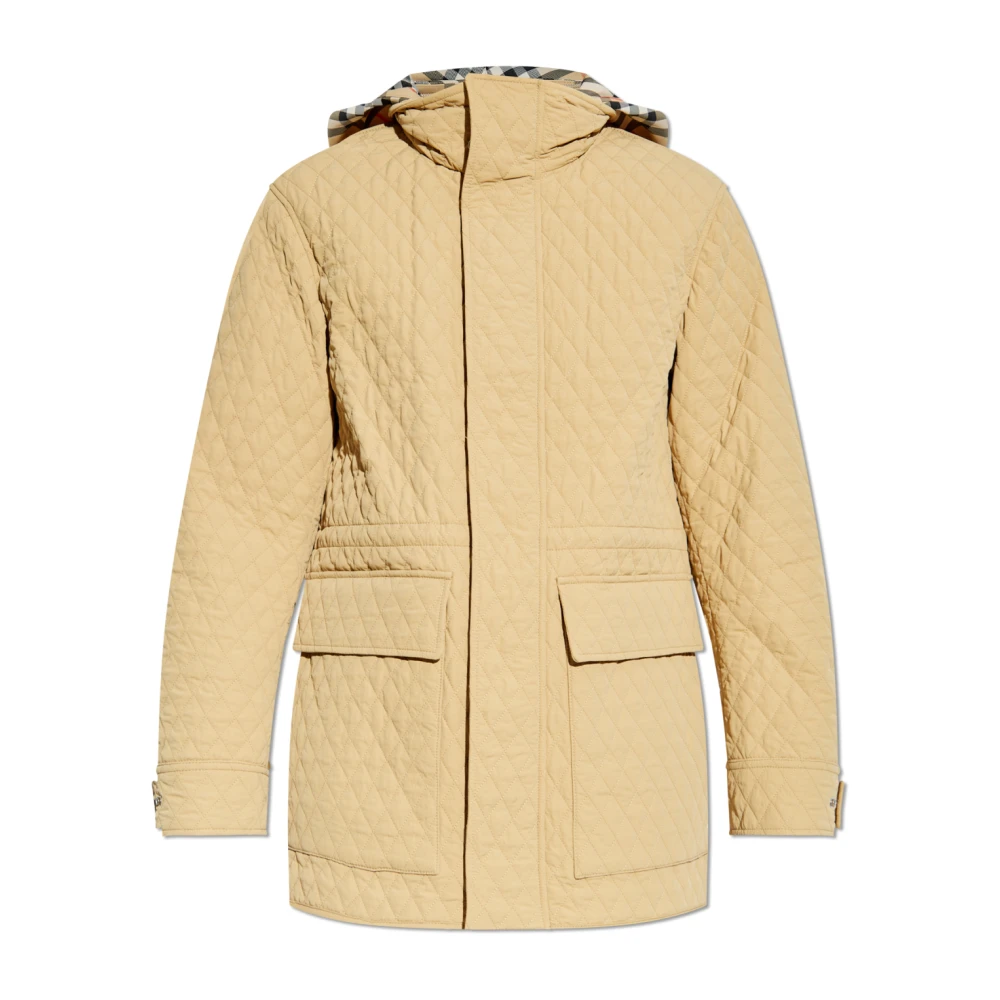 Burberry Stijlvolle Jassen Collectie Yellow Dames
