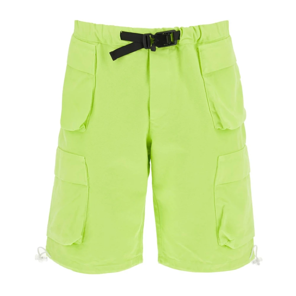 Bonsai Cargo Shorts med Dubbla Fickor Green, Herr
