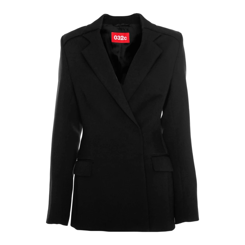 032c Op maat gemaakte Clepsydra Blazer Black Dames