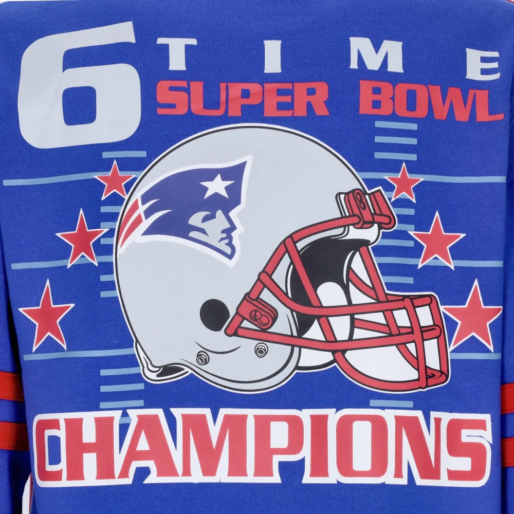 Mitchell & Ness NFL Crewneck Sweatshirt Patriots Celebration Multicolor Heren