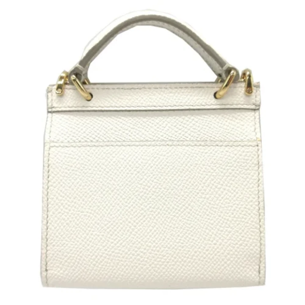Dolce & Gabbana Pre-owned Canvas wallets White Dames