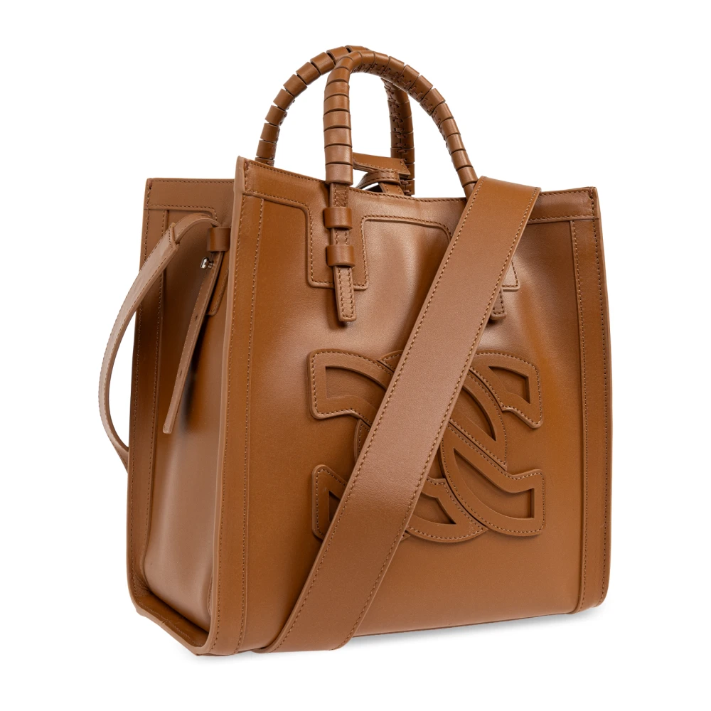 Casadei Schoudertas Brown Dames