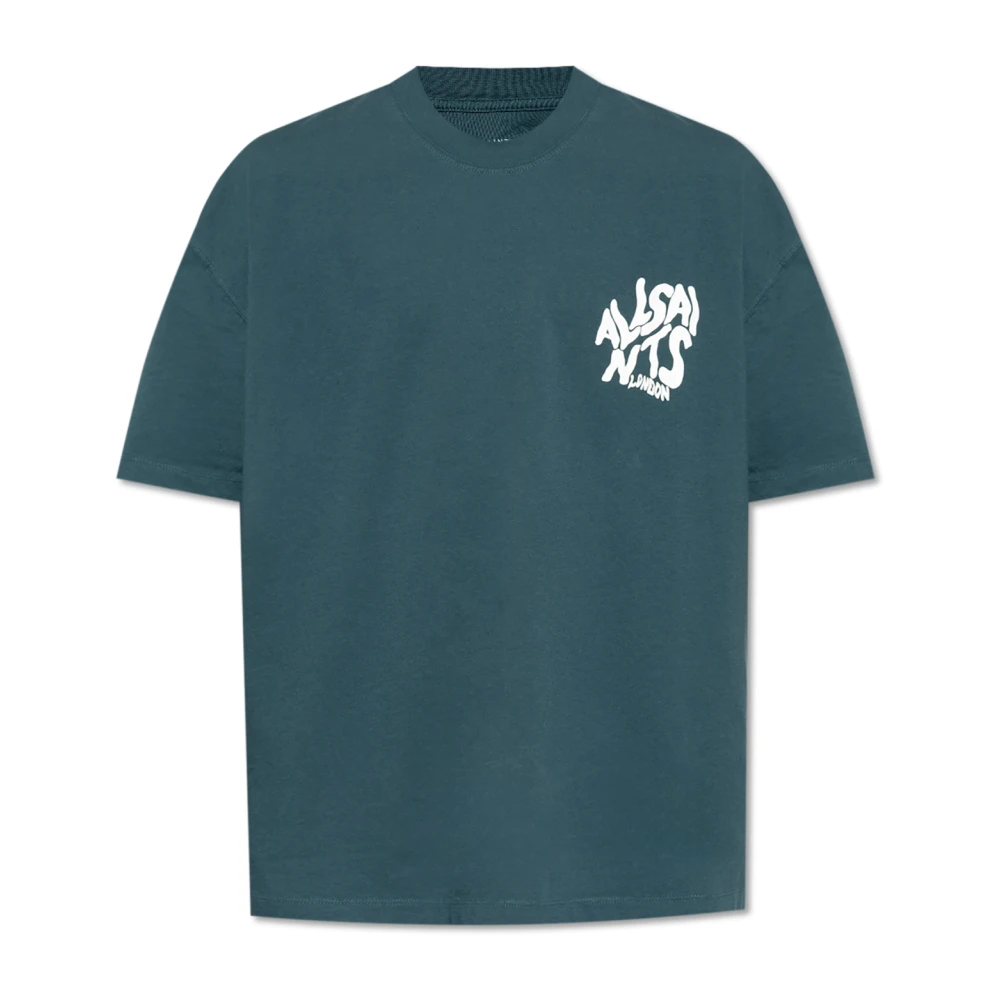 AllSaints T-shirt 'Orlando' Blue Heren
