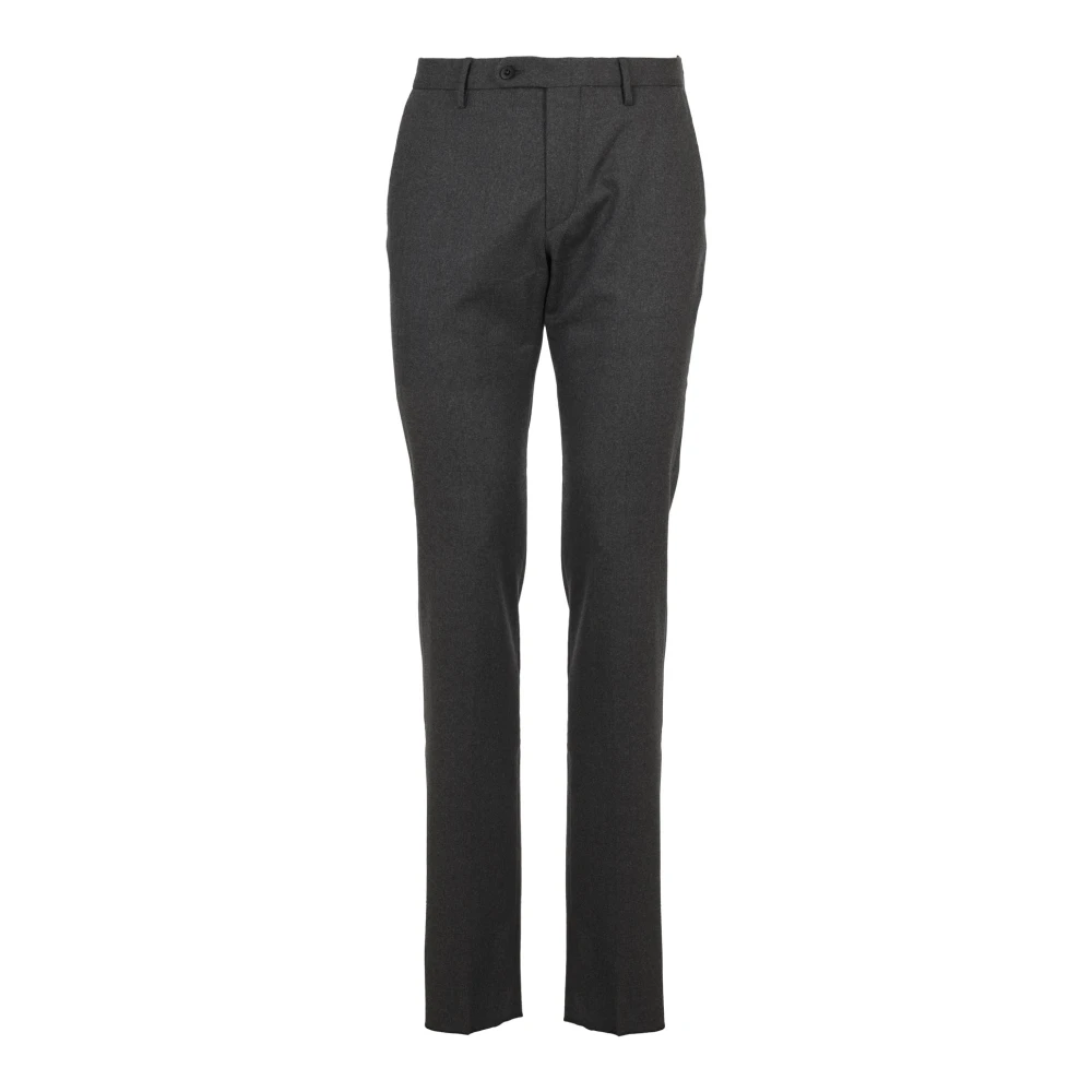 Incotex Stijlvolle Lana Broek Gray Heren