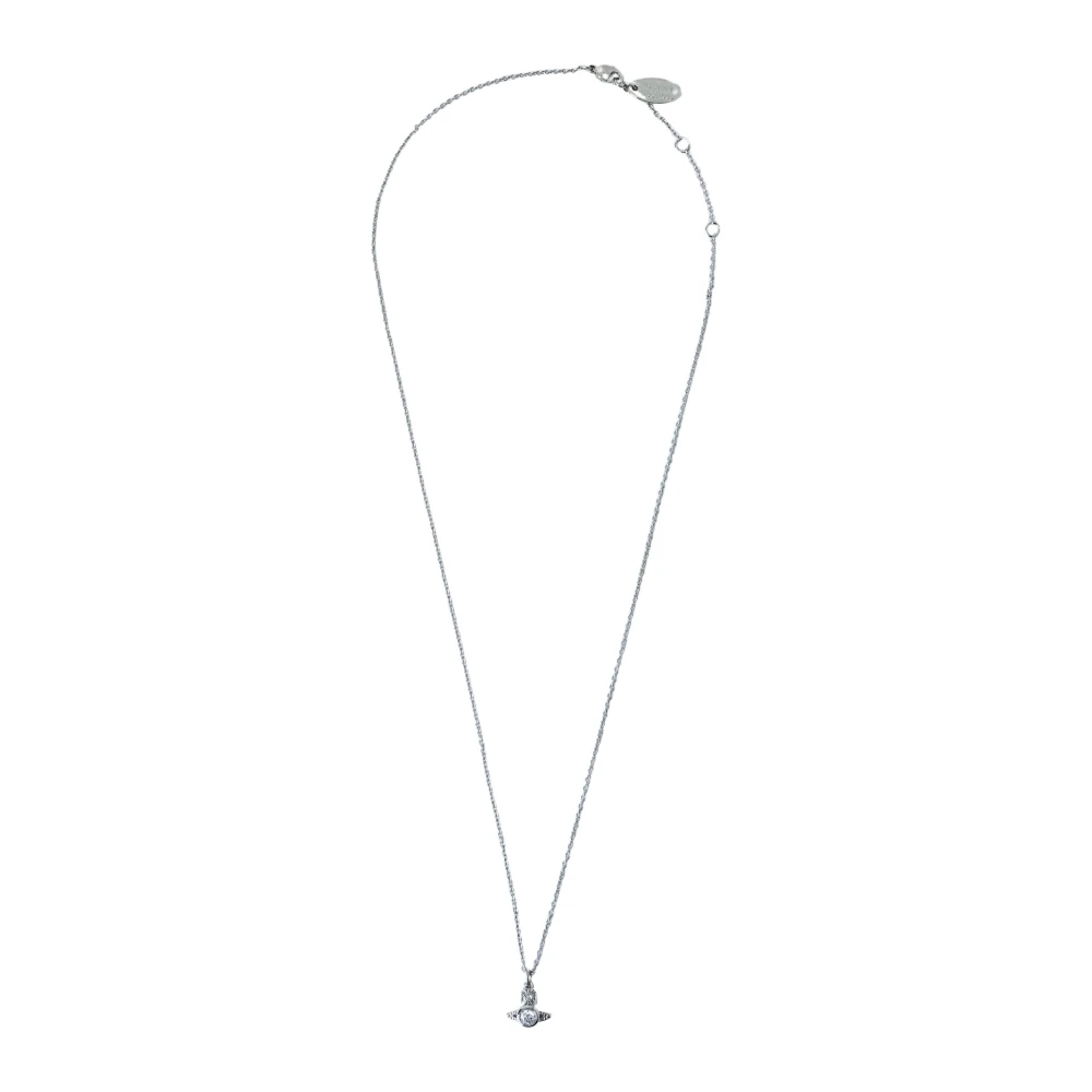 Vivienne Westwood Gray Necklaces, Female, One Size, London Orb Necklace
