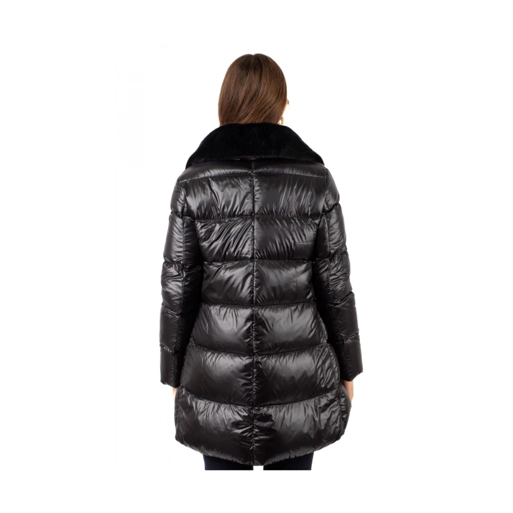 Herno Dames Puffer Jas Black Dames