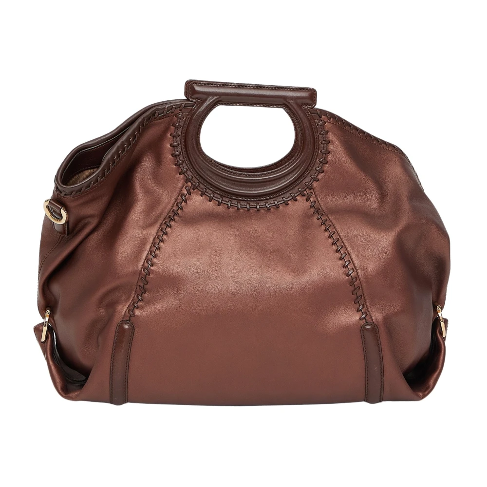 Glamourøs Bronze Håndtaske