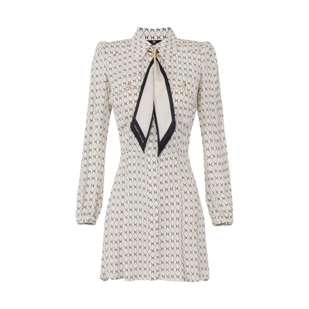 Elisabetta Franchi Viscose Jurken en Jumpsuits Multicolor Dames