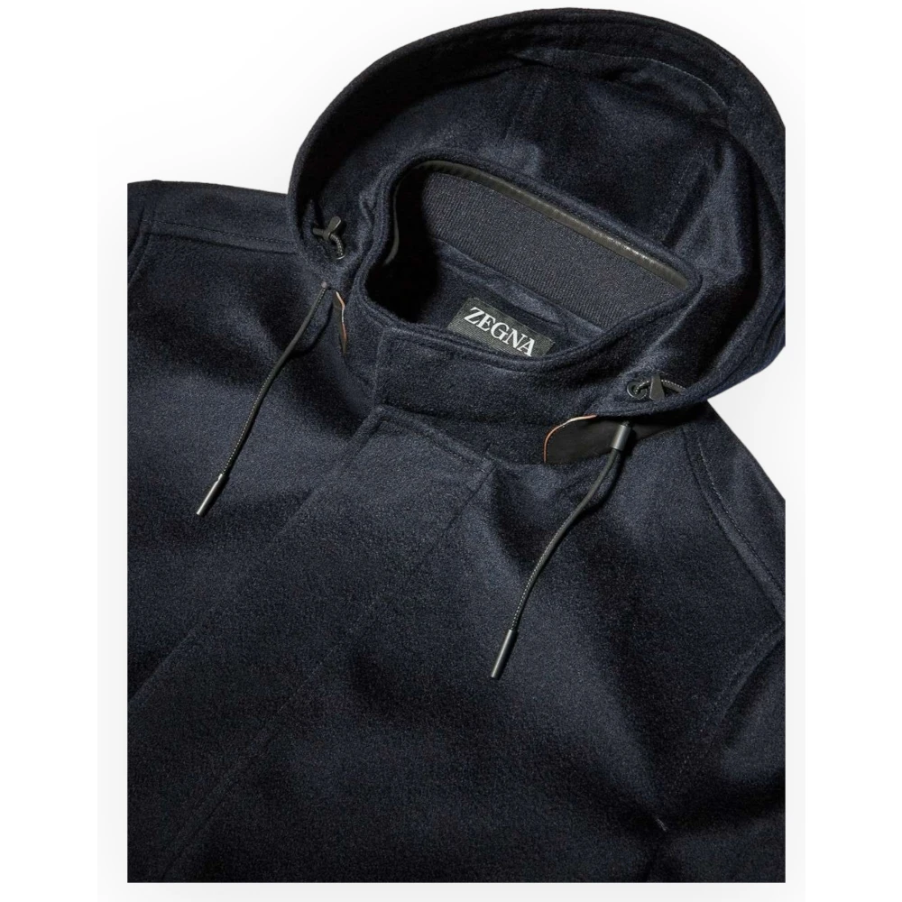Ermenegildo Zegna Cashmere Element Jas Black Heren