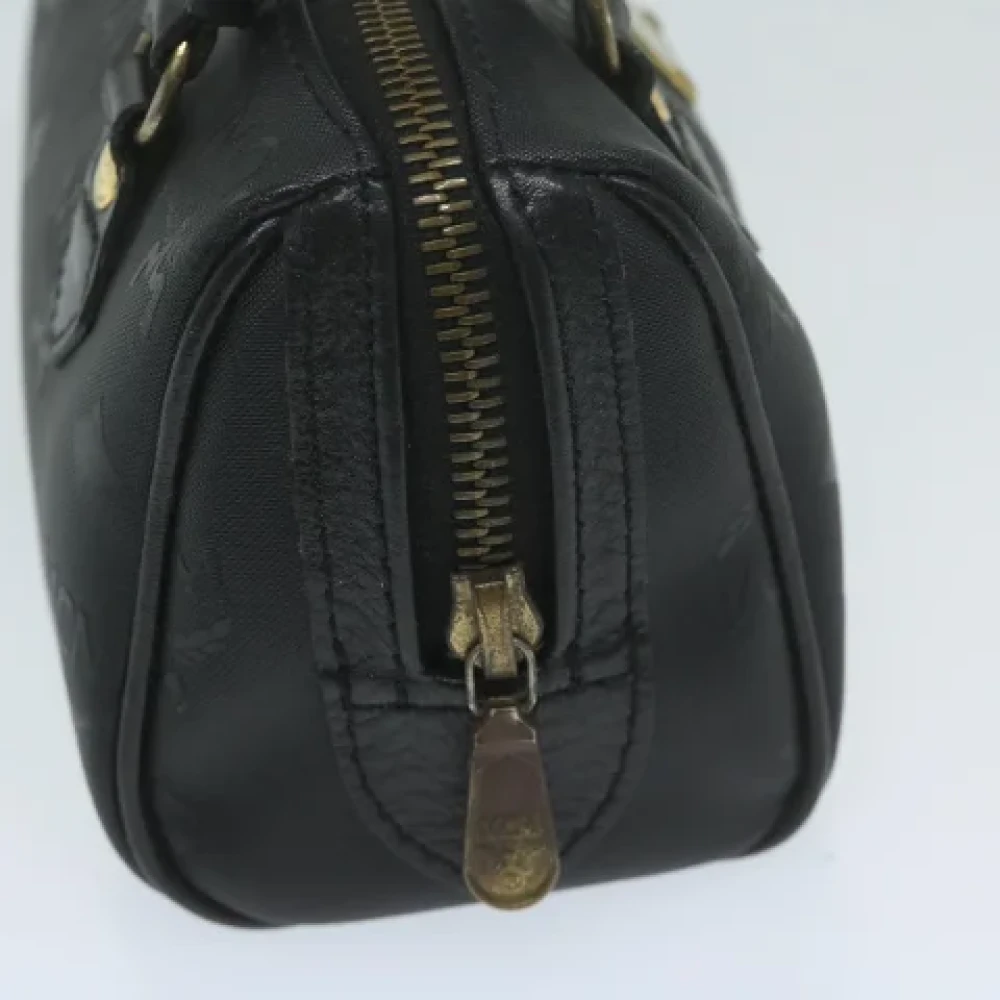MCM Pre-owned Canvas handbags Black Dames