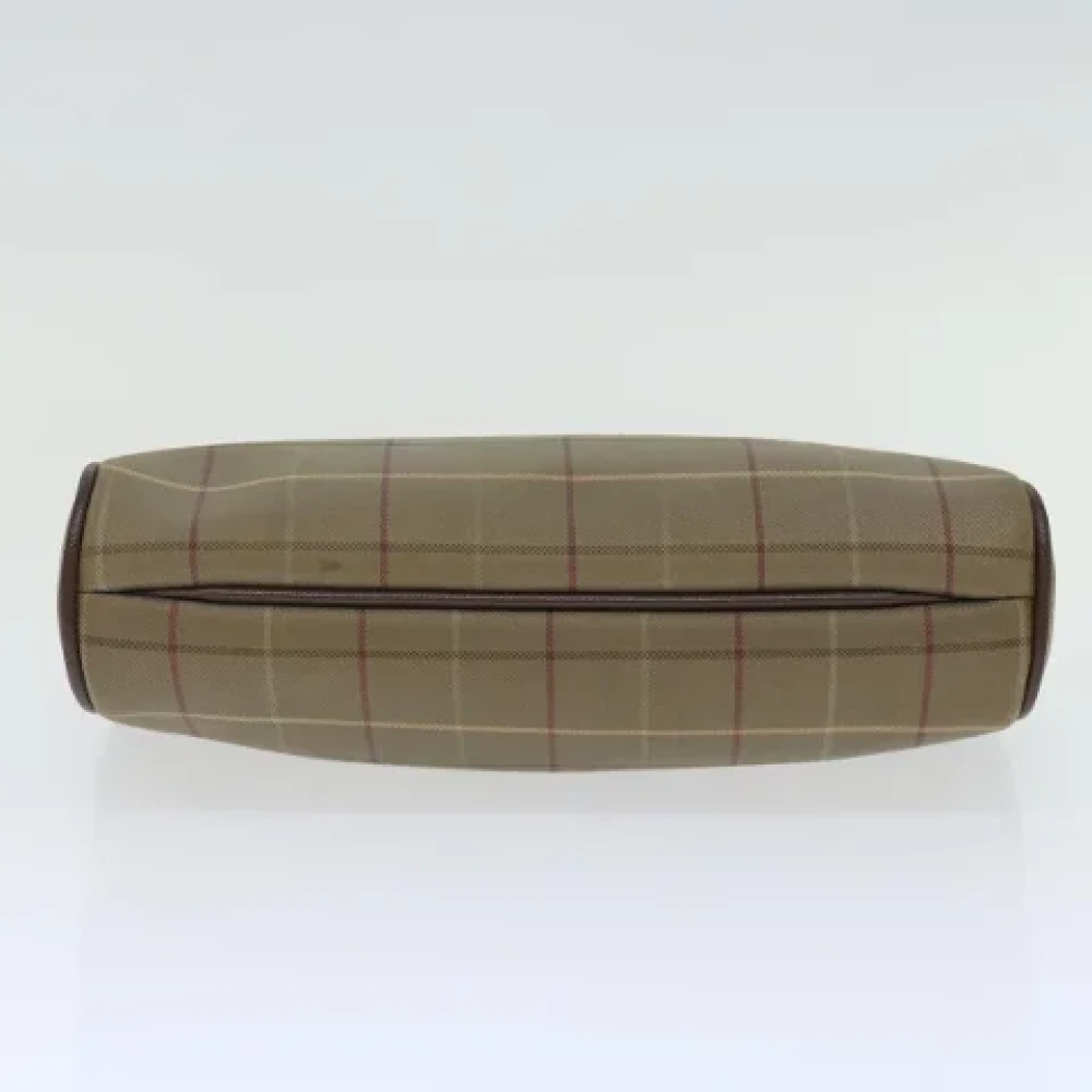 Burberry Vintage Pre-owned Canvas clutches Brown Dames