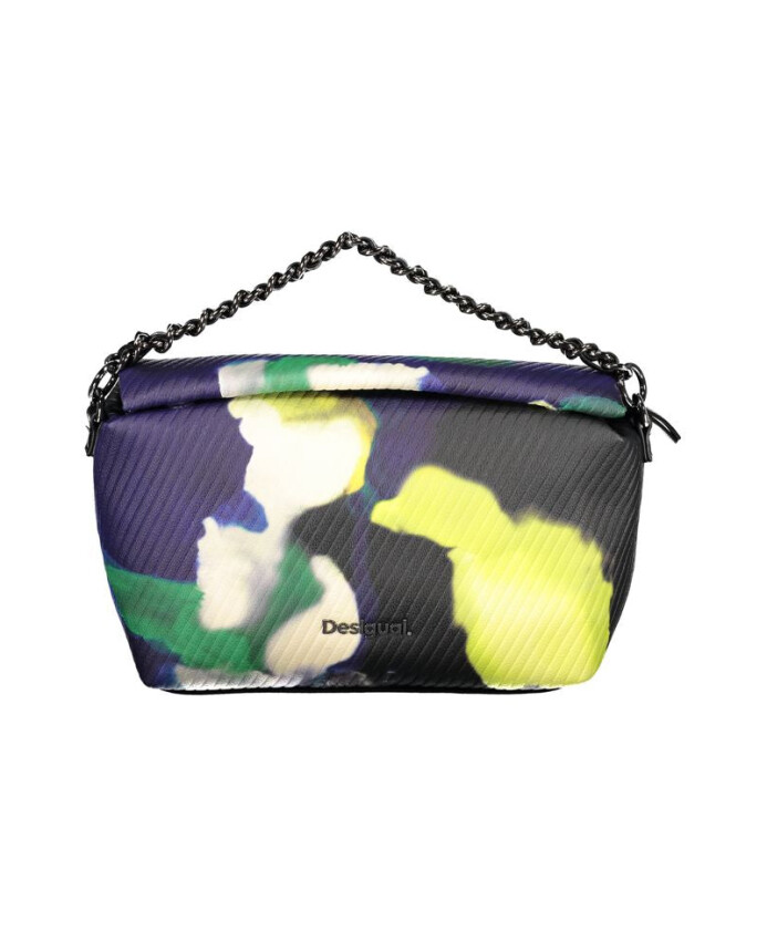 sac-a-main-en-polyethylene-noir-avec-poignee-en-chaine