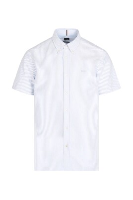 blue-striped-short-sleeve-shirt