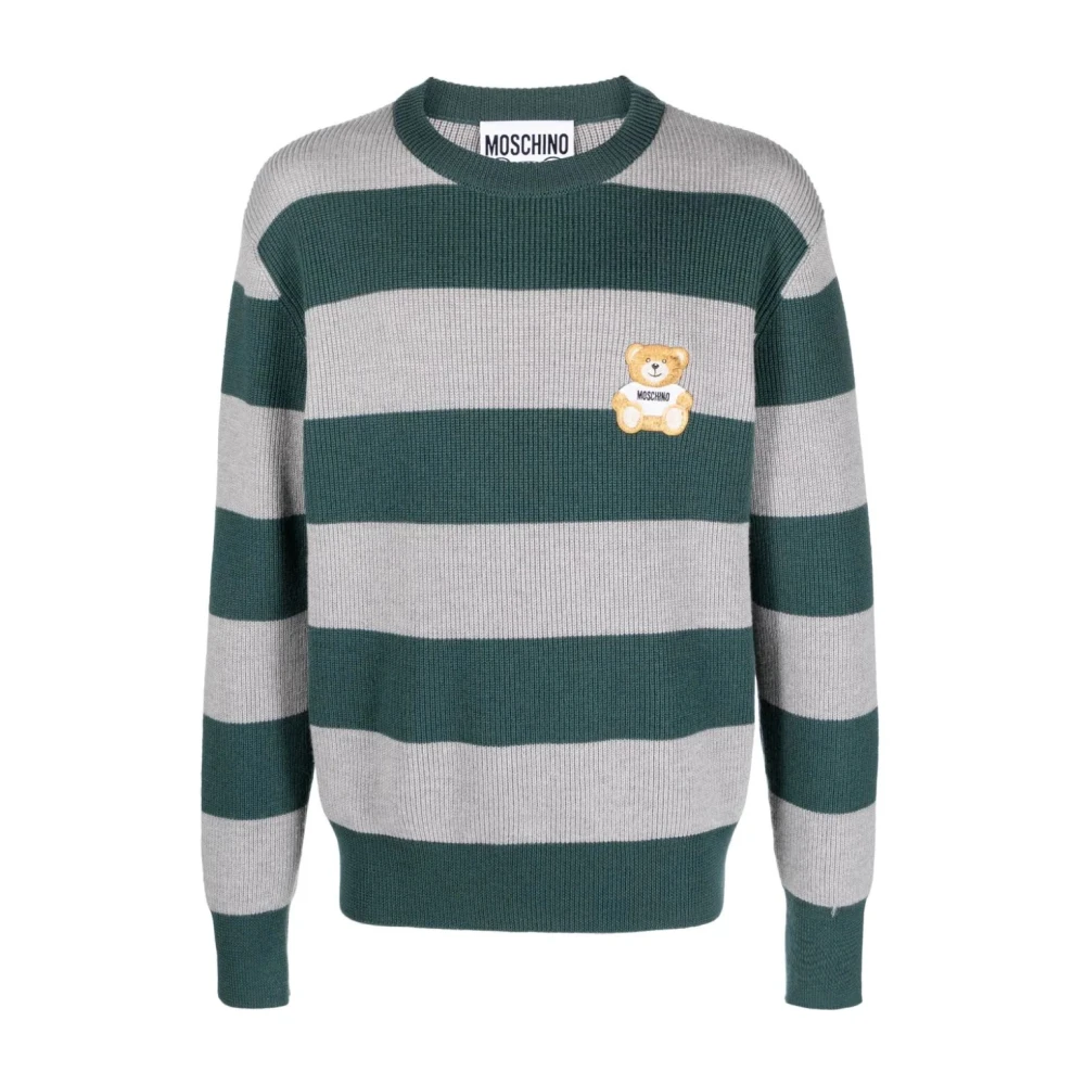 Moschino Stijlvolle Sweaters Collectie Multicolor Heren