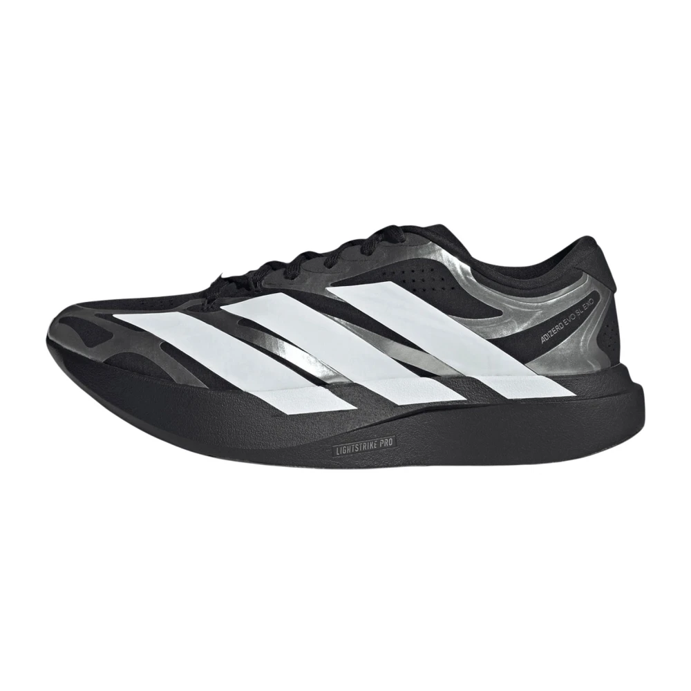 Adidas Performance Men's Black Adizero Evo Sl Exo Sneaker (Black/White/Met Silver - 8) - Size 8 - Image 4