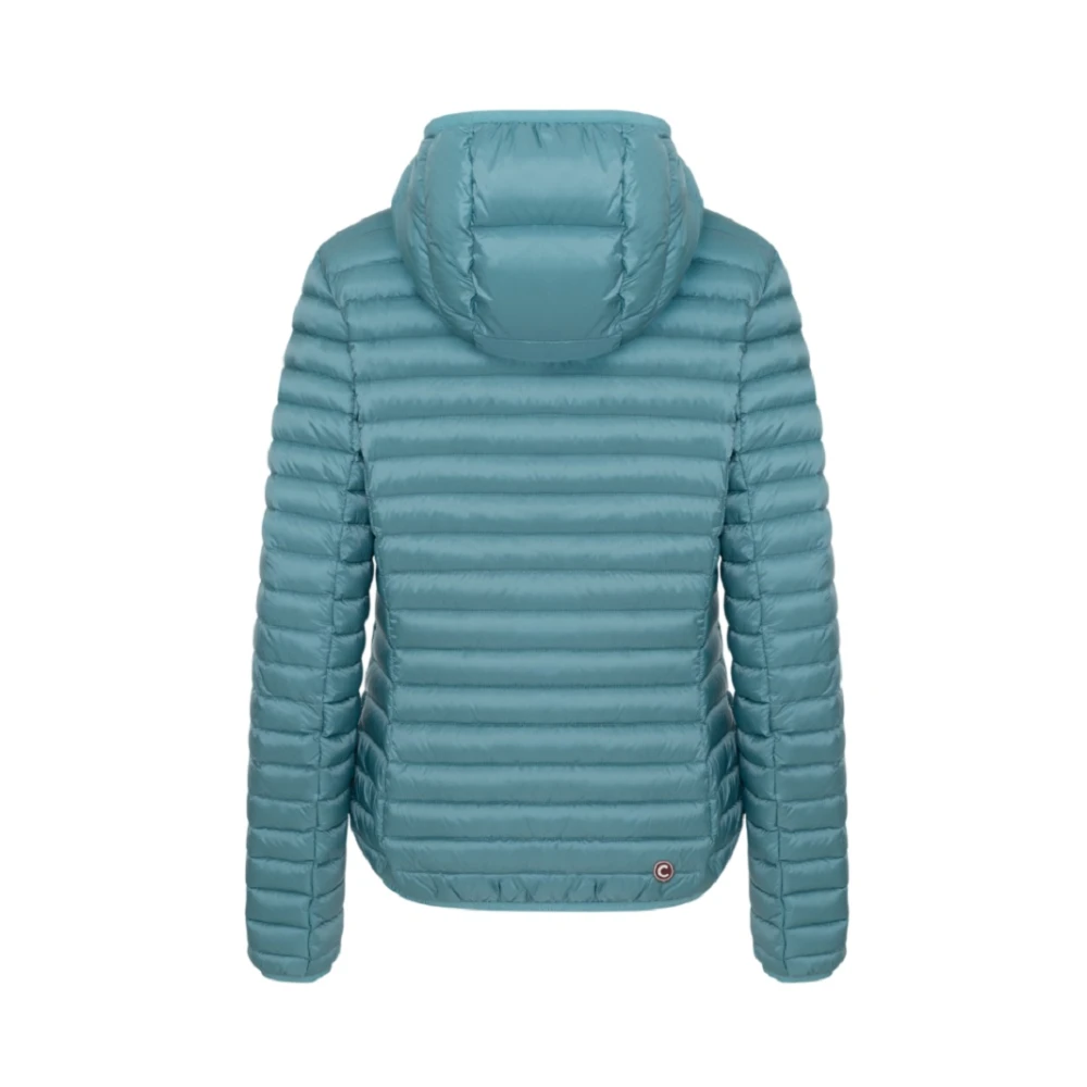 Colmar Heldere Blauwe Lichtgewicht Hoodiejas Blue Dames