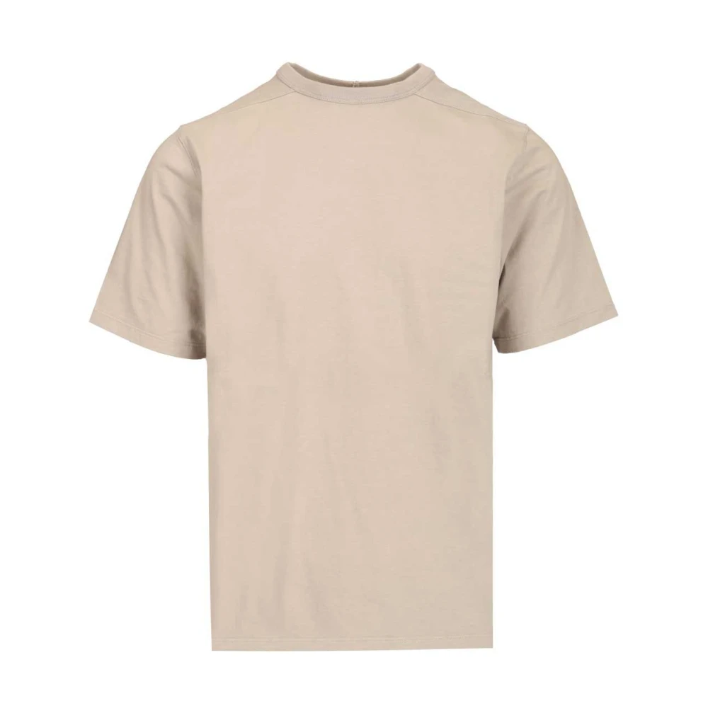 Rick Owens Beige T-Shirts, Male, Xl, Temple T-Shirt
