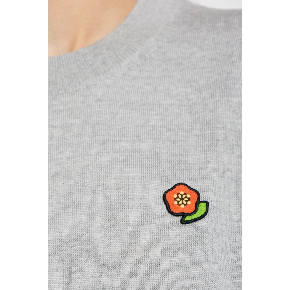 Kenzo Wollen top Gray Dames
