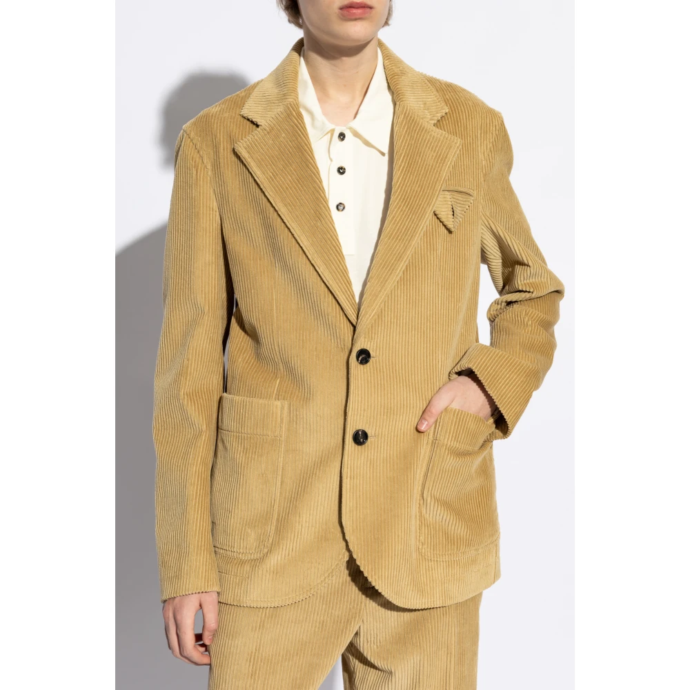 Bottega Veneta Corduroy blazer Beige Heren