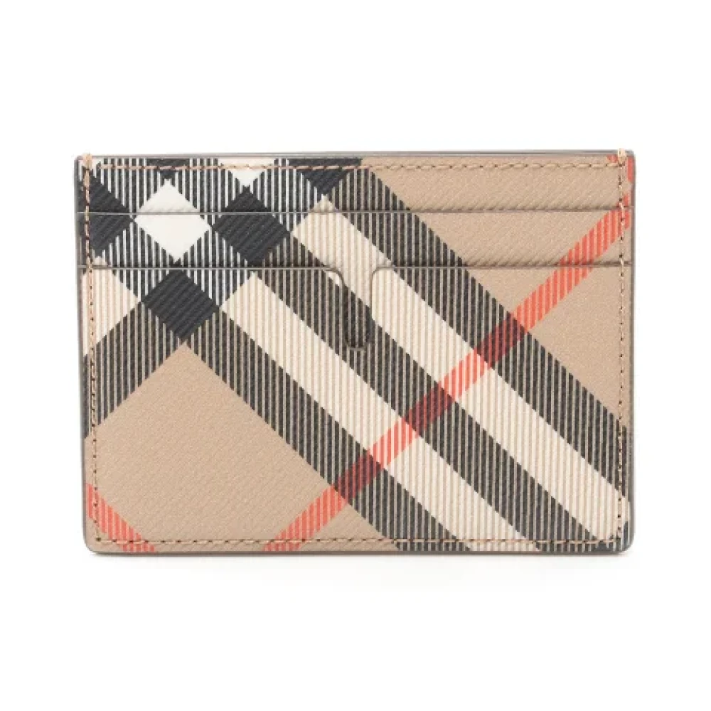 Burberry Vintage Pre-owned Canvas wallets Multicolor Dames