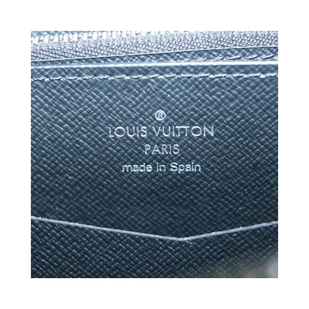 Louis Vuitton Vintage Pre-owned Canvas wallets Black Heren