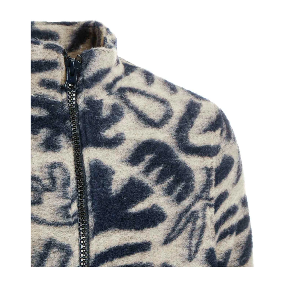 Wax London Cozi Fleecejack met opstaande kraag Multicolor Heren