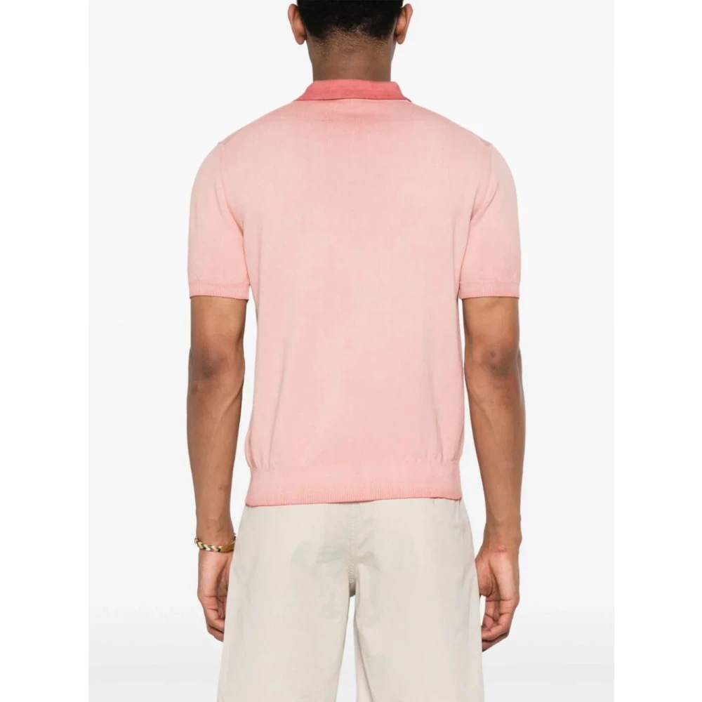 Altea Polo Shirts Pink Heren