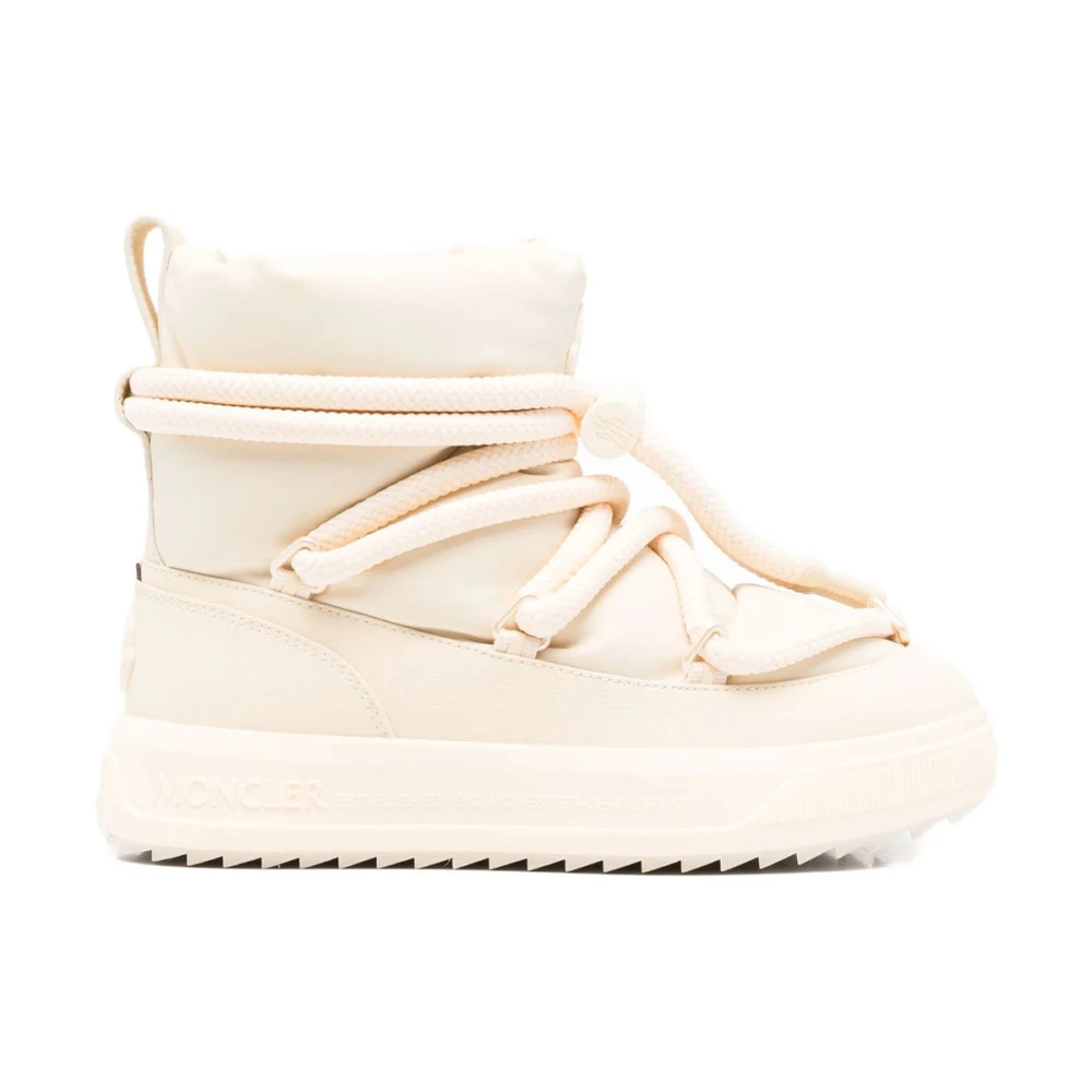 Moncler Women's Beige Altive Mid Snow Boots - Winter Boots - 8 Uk - Shoes
