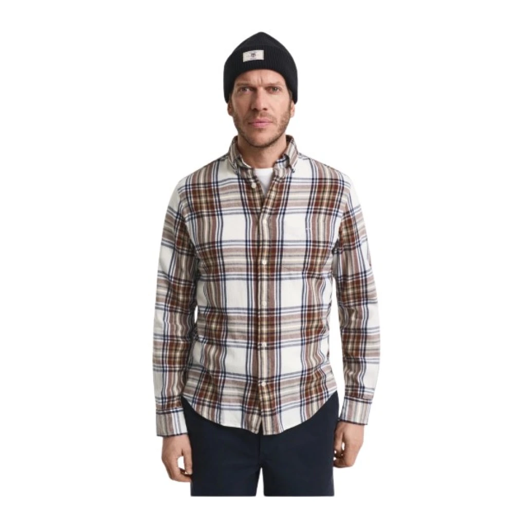 Gant Men's Multicolor Blouses Shirts - Casual Shirts - 2XL - Shirts