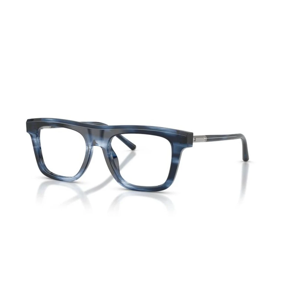 Dolce & Gabbana Men's Blue Glasses, 51 Mm, Square Optical Frame